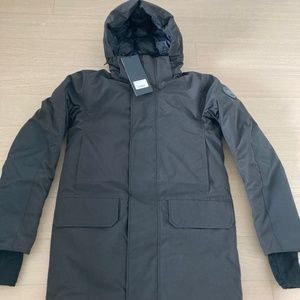 Canada Goose Mens Brockton Parka 2021 (Black, NWT, Small)